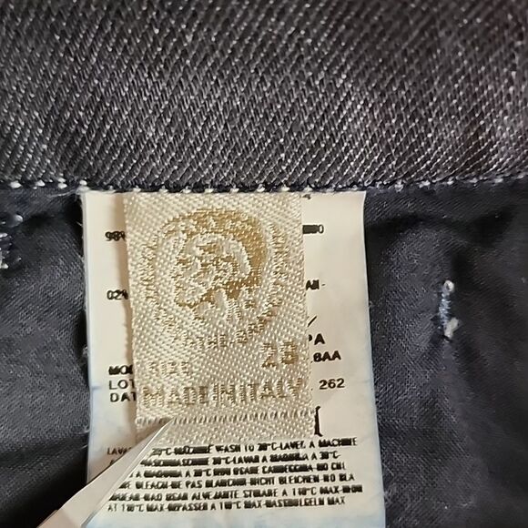 Diesel Liv Straight Leg Low Rise Jeans 28 - Picture 5 of 7